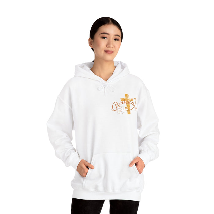 Saved Hoodie — Christian Cross Inspirational Pullover