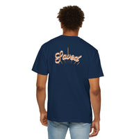 Surfboard Script T-Shirt — 'Salvador' Beach Vibe Graphic Tee