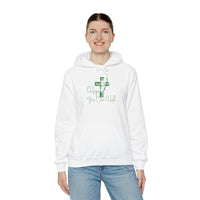 Faith Cross Hoodie — "Hope You Can Hold" Christian Pullover