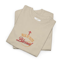 Unisex Blessed Faith T-Shirt — Christian Cross Religious Tee ("Blessed" design)