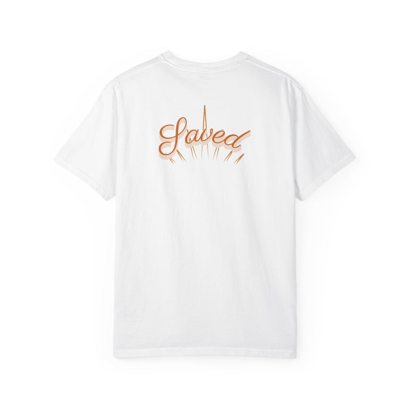 Surfboard Script T-Shirt — 'Salvador' Beach Vibe Graphic Tee