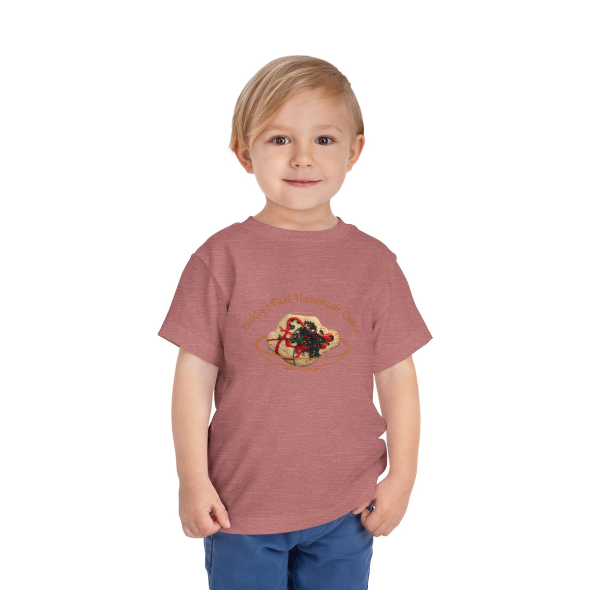 Toddler Tee — "Love Nana" Cute Heart & Homemade Cookies Kids T-Shirt