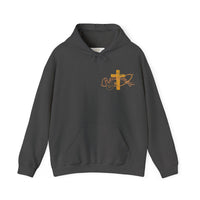 Redeemed Hoodie — Christian Cross Inspirational Pullover