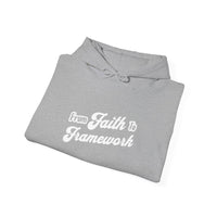 Faith & Framework Hoodie — Inspirational Christian Pullover