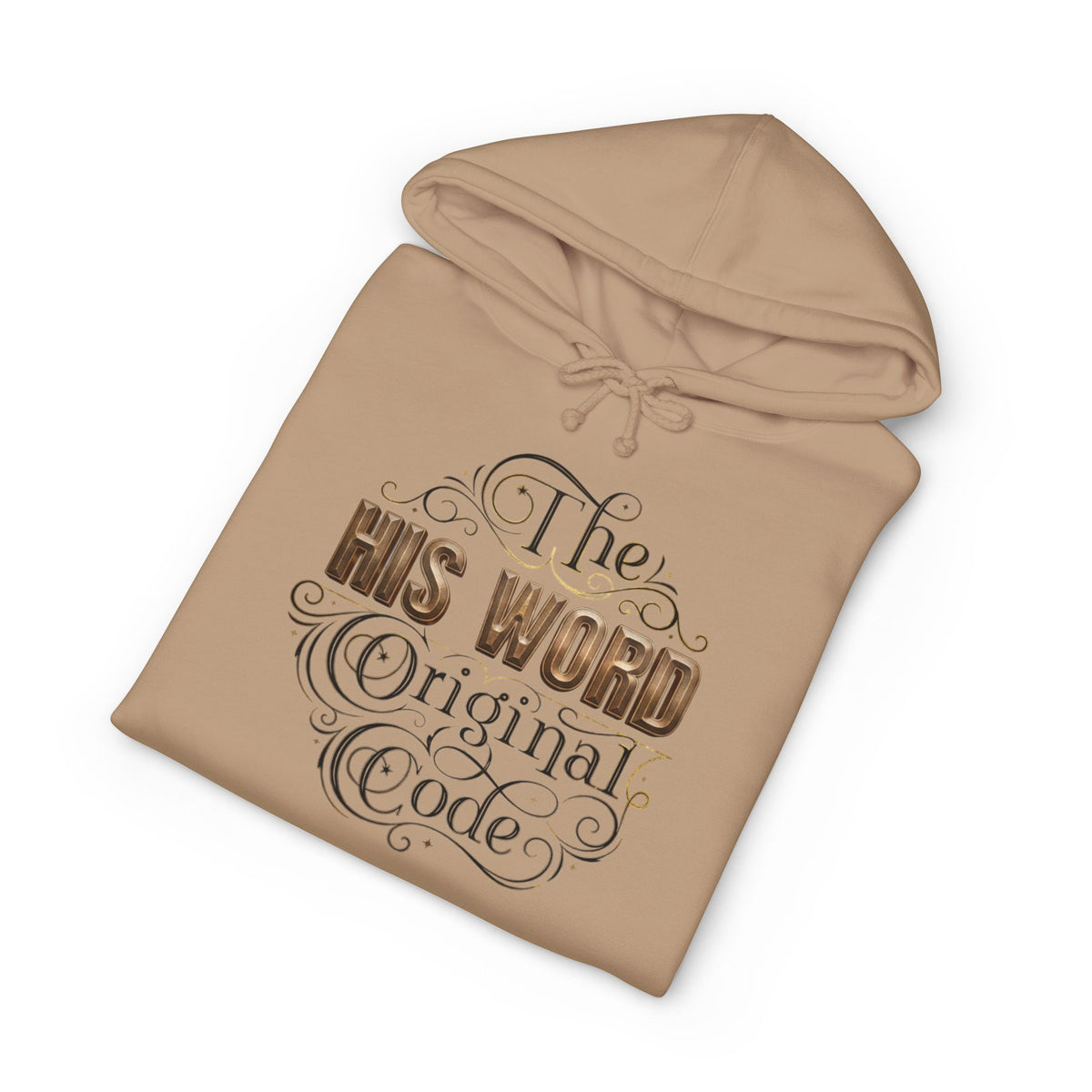 His Word: The Original Code Hoodie — John 1:1 Christian Sweatshirt