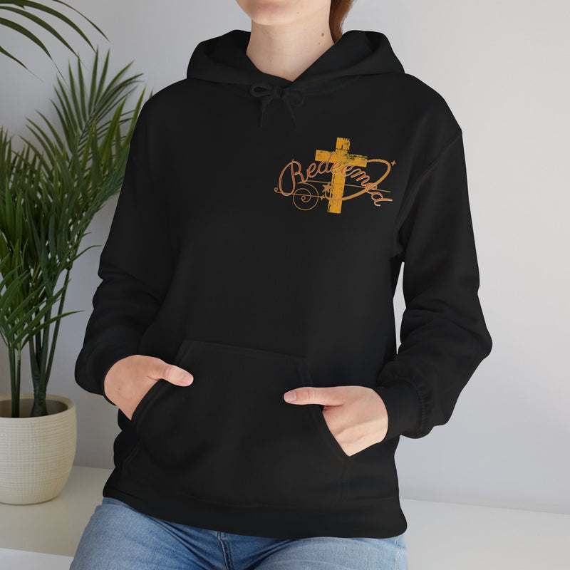 Saved Hoodie — Christian Cross Inspirational Pullover