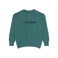 Amen & AI Sweatshirt — Faith-Inspired Typography Crewneck