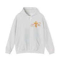 Redeemed Hoodie — Christian Cross Inspirational Pullover