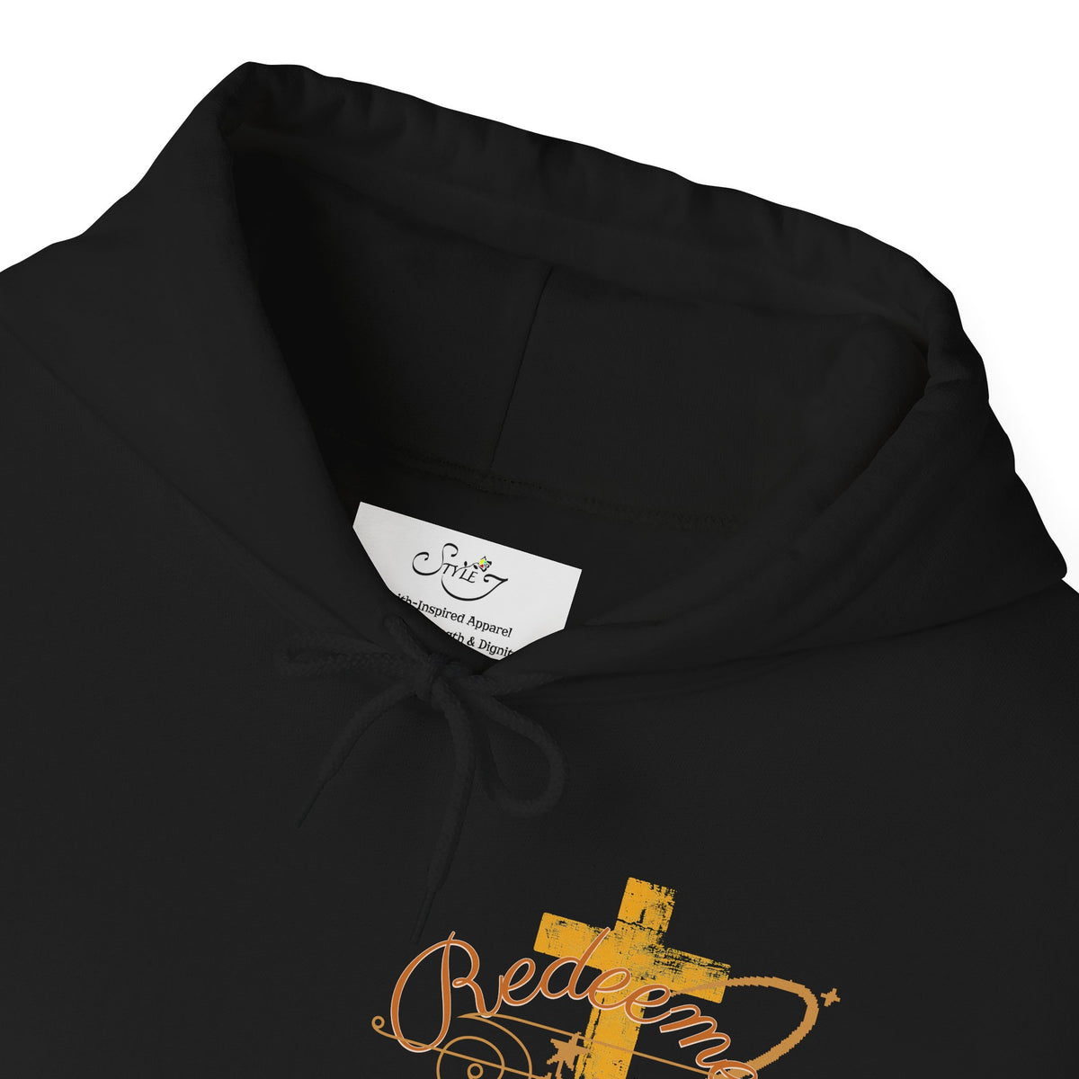 Saved Hoodie — Christian Cross Inspirational Pullover