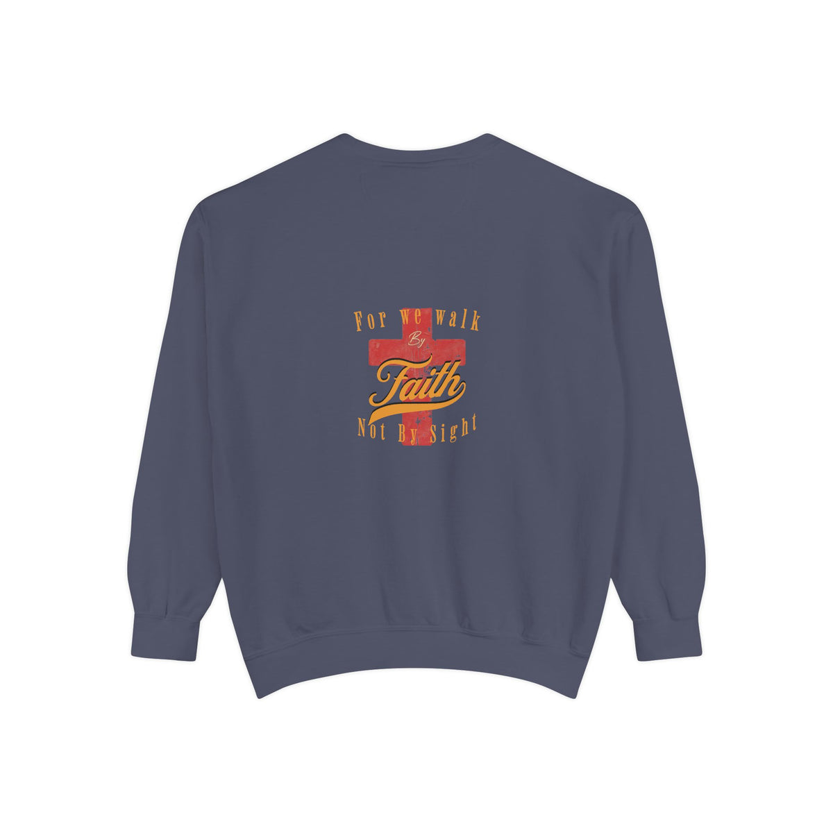 Unisex Blessed Faith Sweatshirt — Christian Cross Pullover