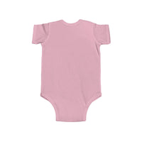 Baby Bodysuit — "Wrapped in Love, Watched by Heaven" Rainbow Heart Infant Onesie