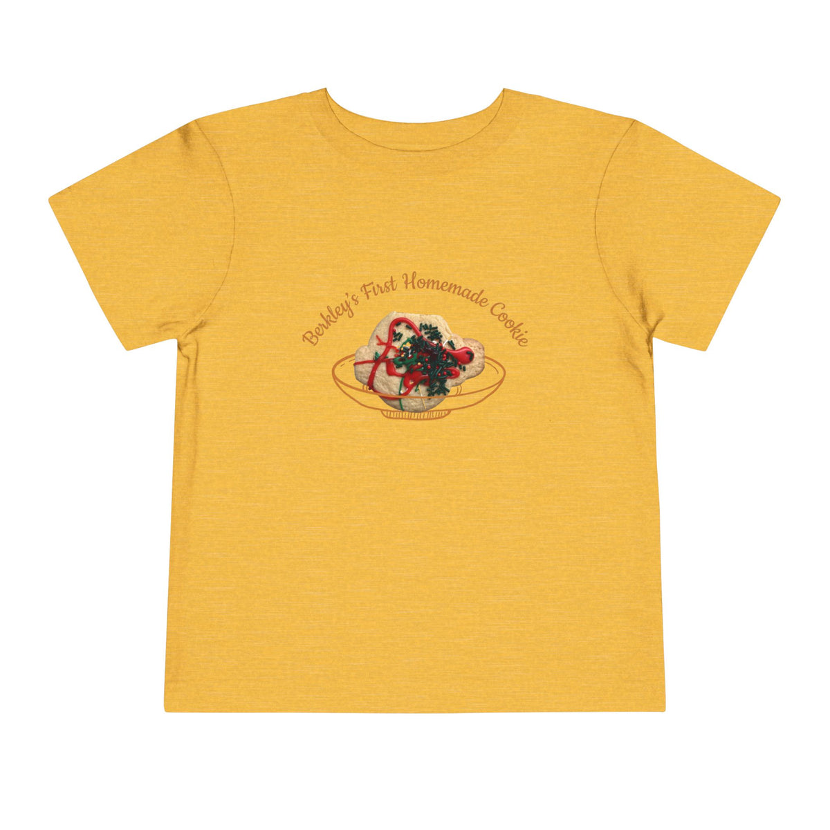 Toddler Tee — "Love Nana" Cute Heart & Homemade Cookies Kids T-Shirt