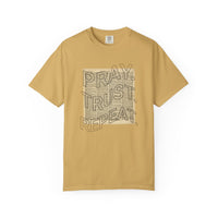 Pray Trust Repeat T-Shirt — Faith-Inspired Graphic Tee