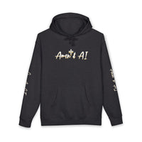 Faith + AI Hoodie — "Amen + AI" Religious Tech Graphic Pullover