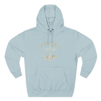 Faith Script Hoodie — "A Daily Dose of Faith" Gold Script Fleece Hoodie