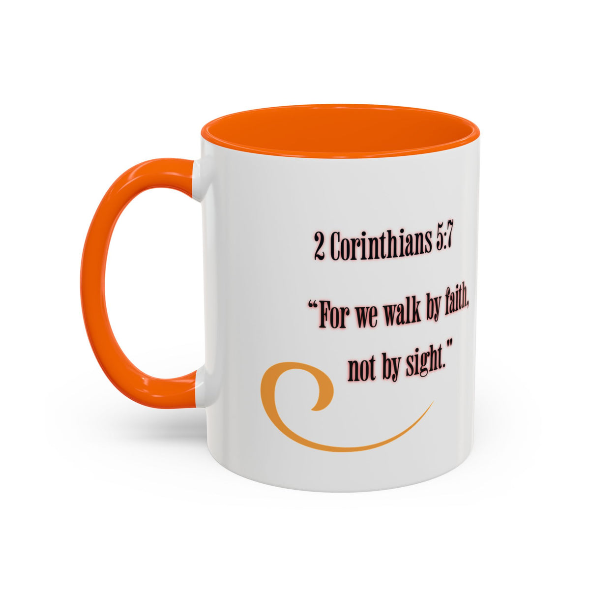 Blessed Coffee Mug — "Walk by Faith" Inspirational Christian Mug