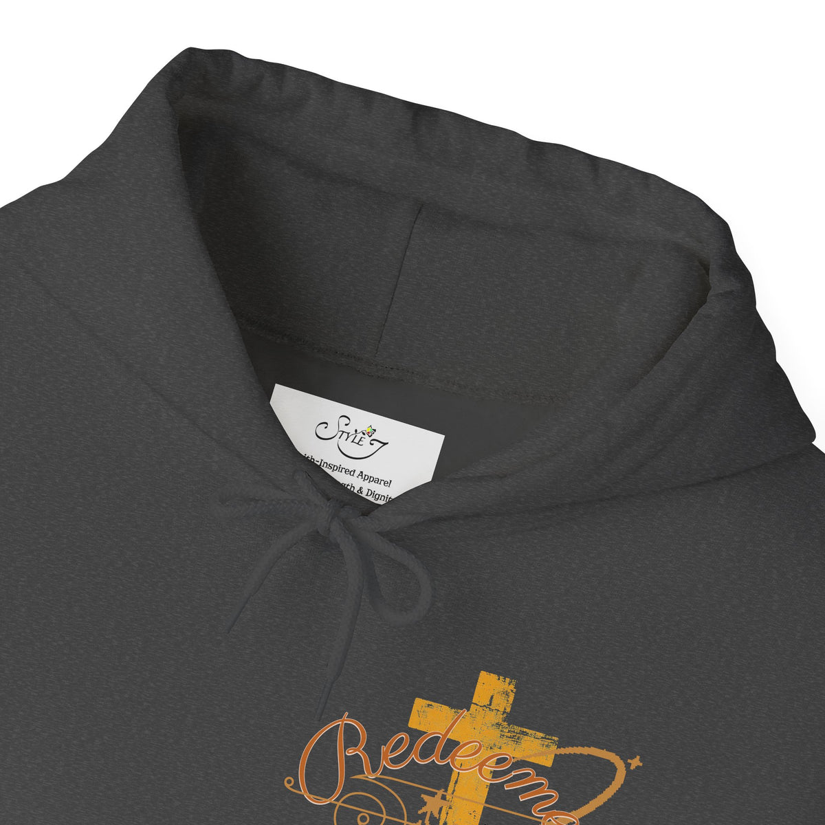 Saved Hoodie — Christian Cross Inspirational Pullover