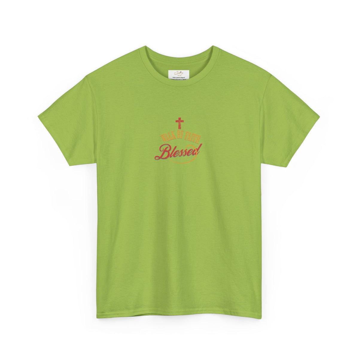 Unisex Blessed Faith T-Shirt — Christian Cross Religious Tee ("Blessed" design)
