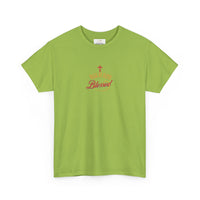 Unisex Blessed Faith T-Shirt — Christian Cross Religious Tee ("Blessed" design)