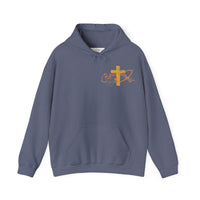 Saved Hoodie — Christian Cross Inspirational Pullover