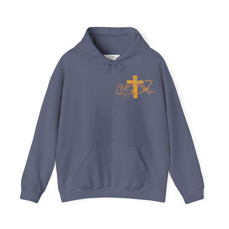 Saved Hoodie — Christian Cross Inspirational Pullover