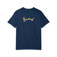 Redeemed Script T-Shirt — 'Salvador' Beach Vibe Graphic Tee
