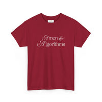 Amen & Algorithms T‑Shirt — “Blessed with Intelligence” Graphic Tee