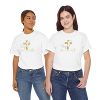 Christian T-Shirt - 'Hope You Can Hold' Gold Cross Tee