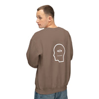 Holy Code Crewneck Sweatshirt — "Divine Purpose" Programmer Graphic