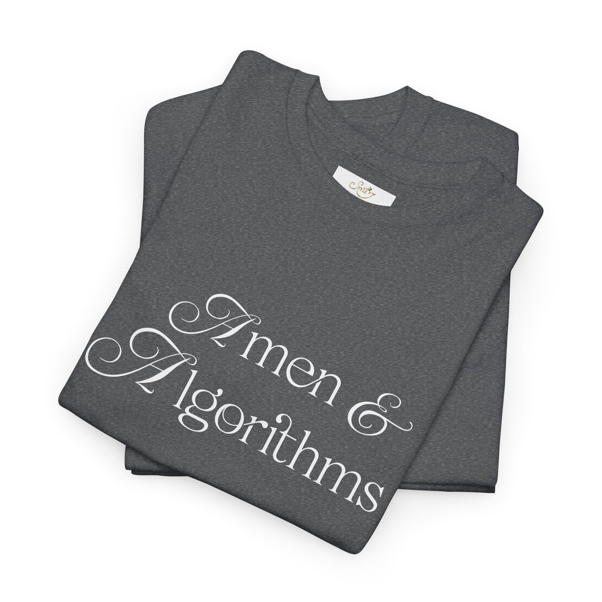 Amen & Algorithms T‑Shirt — “Blessed with Intelligence” Graphic Tee