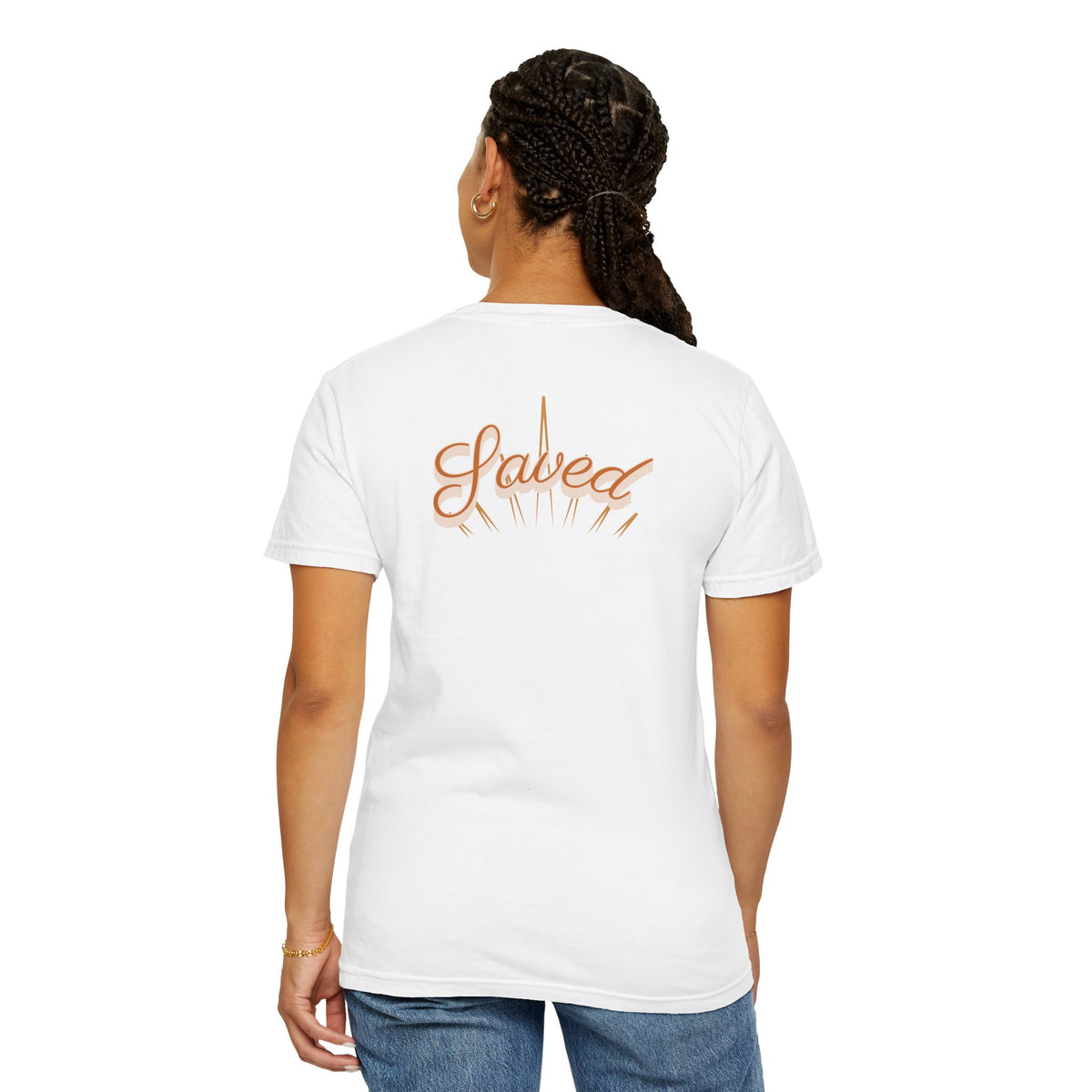Surfboard Script T-Shirt — 'Salvador' Beach Vibe Graphic Tee