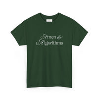 Amen & Algorithms T‑Shirt — “Blessed with Intelligence” Graphic Tee