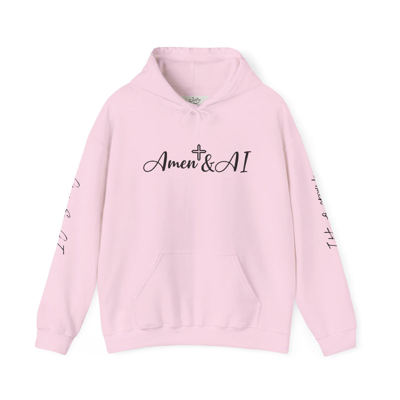 Amen & AI Unisex Heavy Blend™ Hooded Sweatshirt