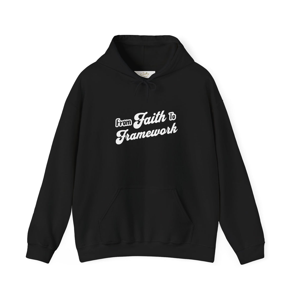 Faith & Framework Hoodie — Inspirational Christian Pullover