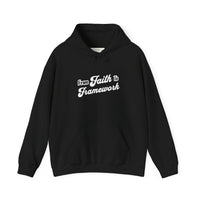 Faith & Framework Hoodie — Inspirational Christian Pullover