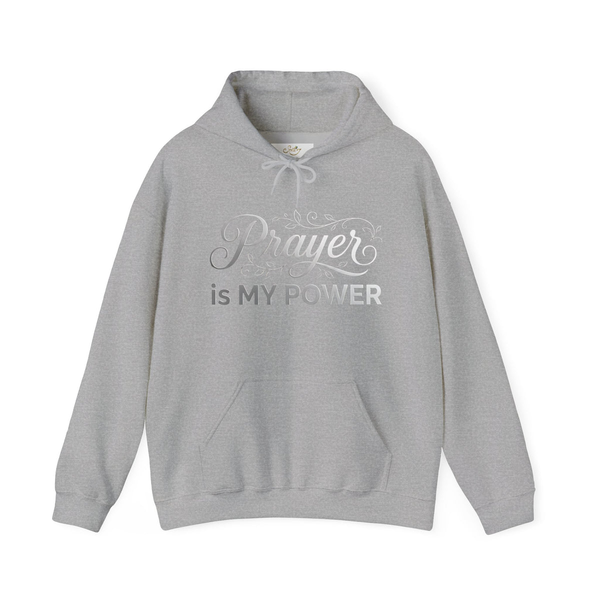 Prayer Is My Power Hoodie — "Before You Check Your Phone Today, Check Your Heart" Christian Hoodie