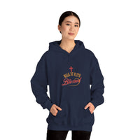Unisex Blessed Faith Hoodie - 'Walk by Faith' Christian Pullover