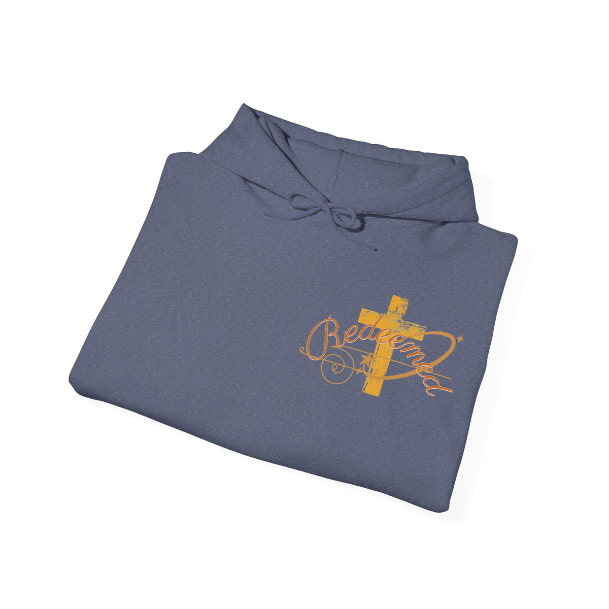 Saved Hoodie — Christian Cross Inspirational Pullover