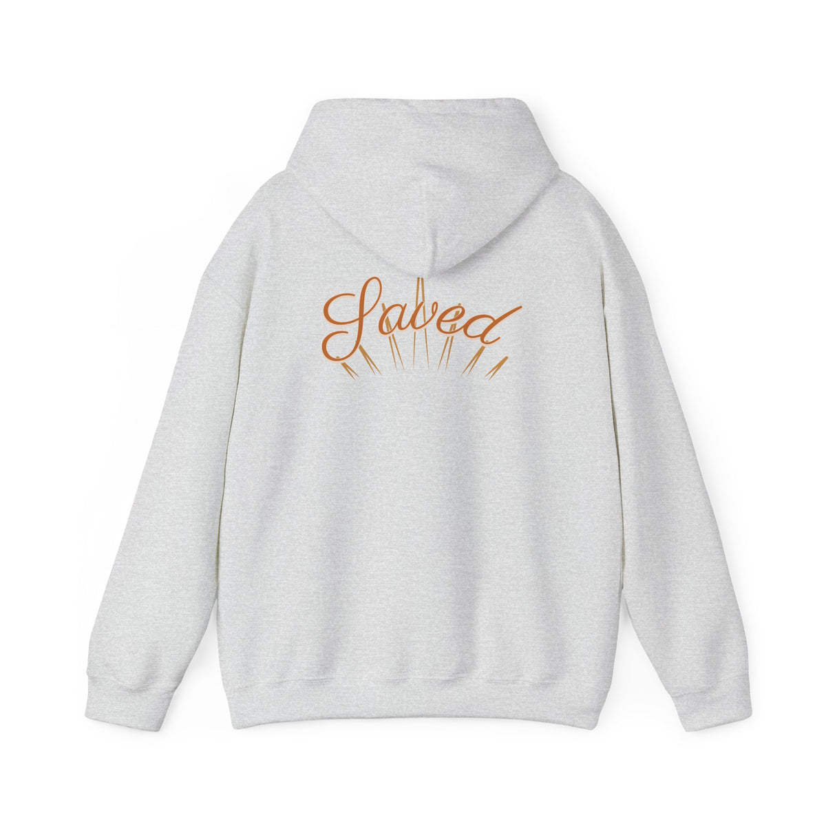 Saved Hoodie — Christian Cross Inspirational Pullover
