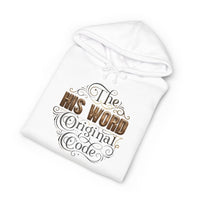 His Word: The Original Code Hoodie — John 1:1 Christian Sweatshirt