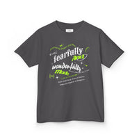 Kids Tee — "Fearfully and Wonderfully Made" Inspirational Christian Shirt