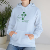 Faith Cross Hoodie — "Hope You Can Hold" Christian Pullover