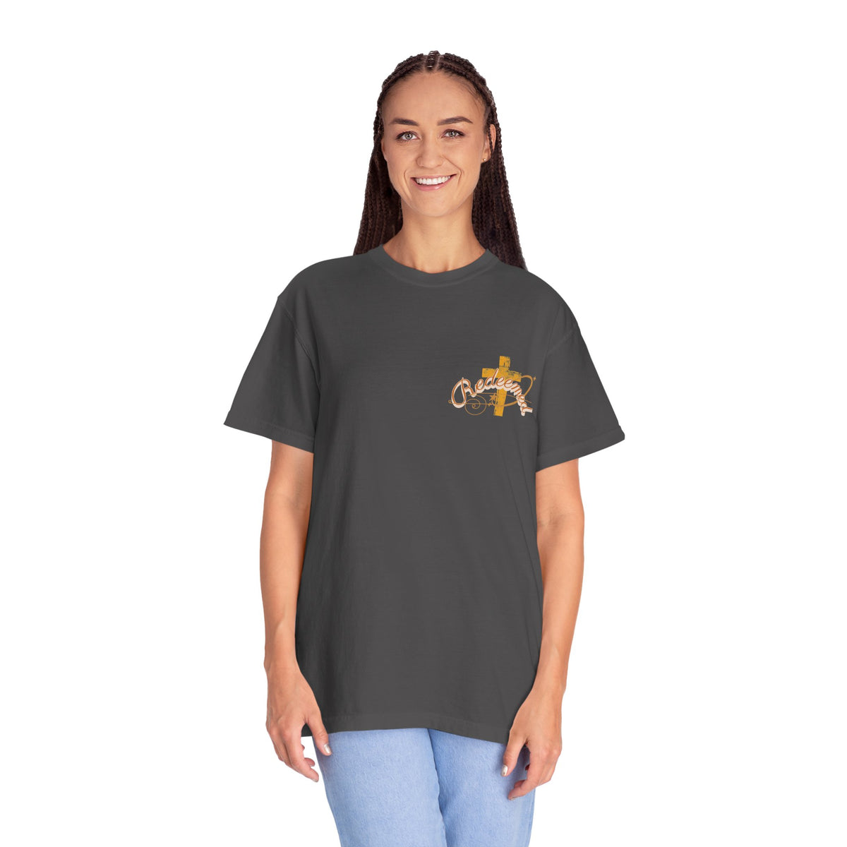 Surfboard Script T-Shirt — 'Salvador' Beach Vibe Graphic Tee