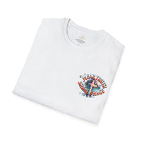 Christian Cross T‑Shirt — "Wear Truth Share Grace" Front & "Blessed" Back