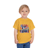Toddler Tee - USA 250 Patriotic Fireworks 4th of July Shirt