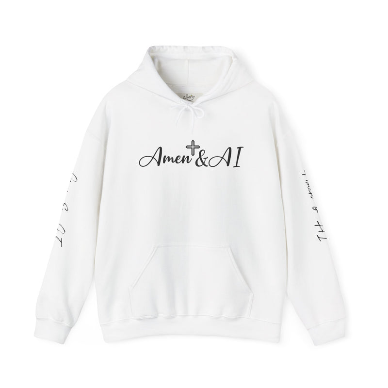 Amen & AI Unisex Heavy Blend™ Hooded Sweatshirt