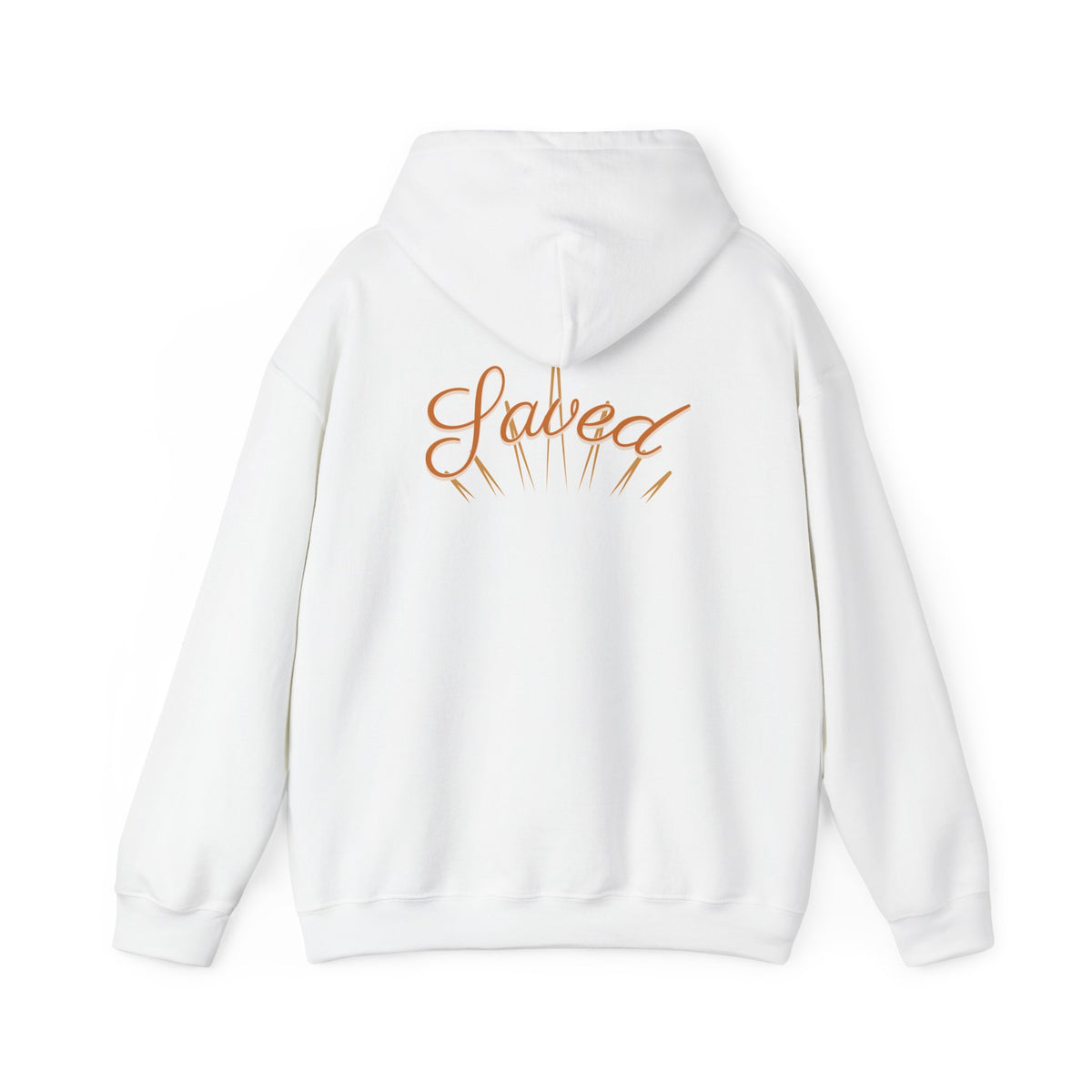 Saved Hoodie — Christian Cross Inspirational Pullover