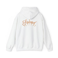 Saved Hoodie — Christian Cross Inspirational Pullover