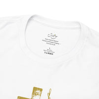 Christian T-Shirt - 'Hope You Can Hold' Gold Cross Tee
