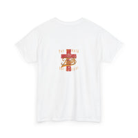 Unisex Blessed Faith T-Shirt — Christian Cross Religious Tee ("Blessed" design)